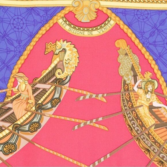 Authentic Hermès Pre-Owned
2000s Les Bissone de Venise silk scarf - Picture 3 of 7